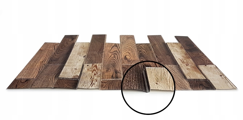 Ścienne Panele 3D PCV TREE OLD Stare Drewno WOOD Jednostka sprzedaży sztuka