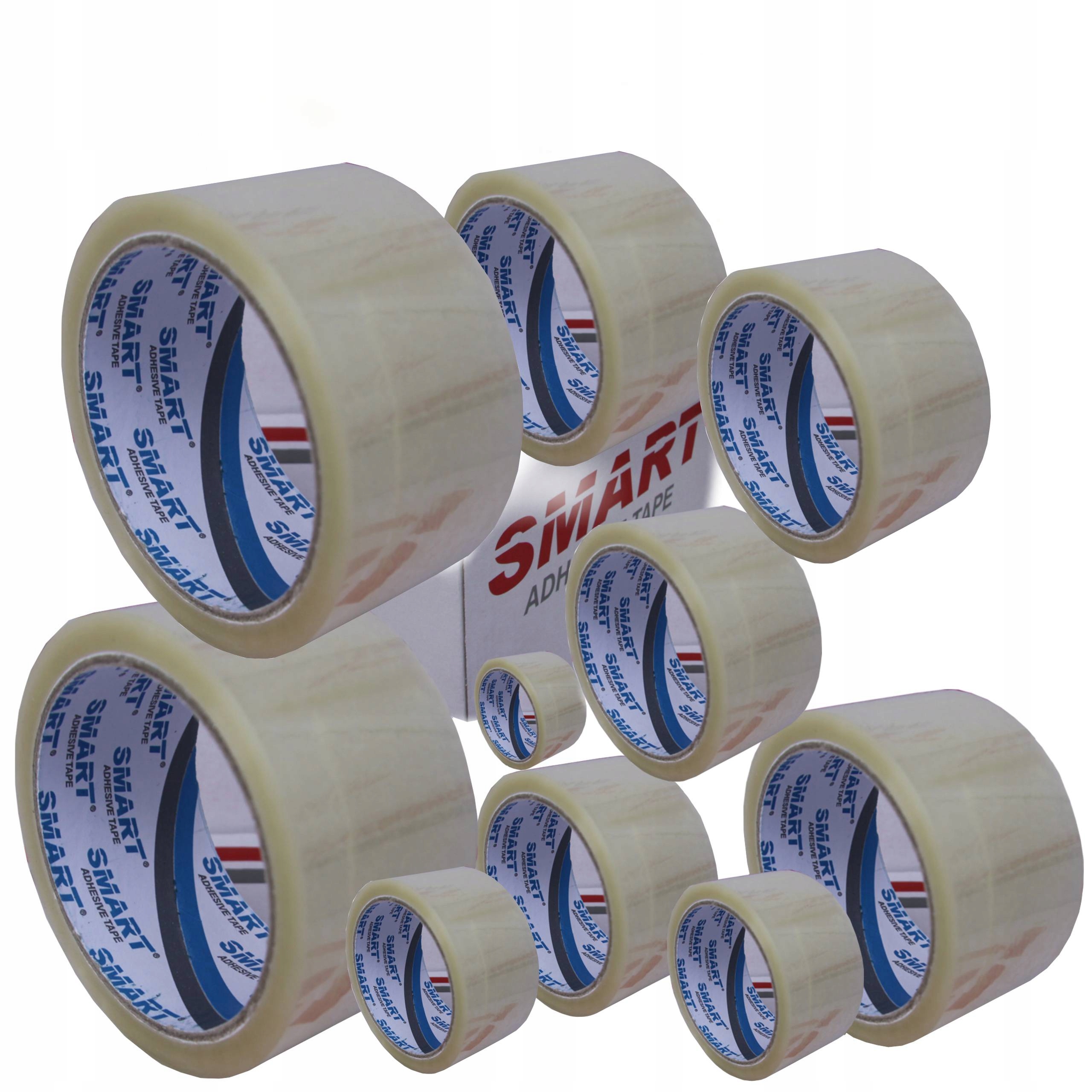 TAŚMA KLEJĄCA BEZBARWNA SMART PAKOWA 48/45 Szerokość 48 mm