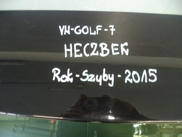 VW GOLF 7 HATCHBACK 2012-2017 KLAPA TYŁ TYLNA Numer katalogowy części 6565898411112111