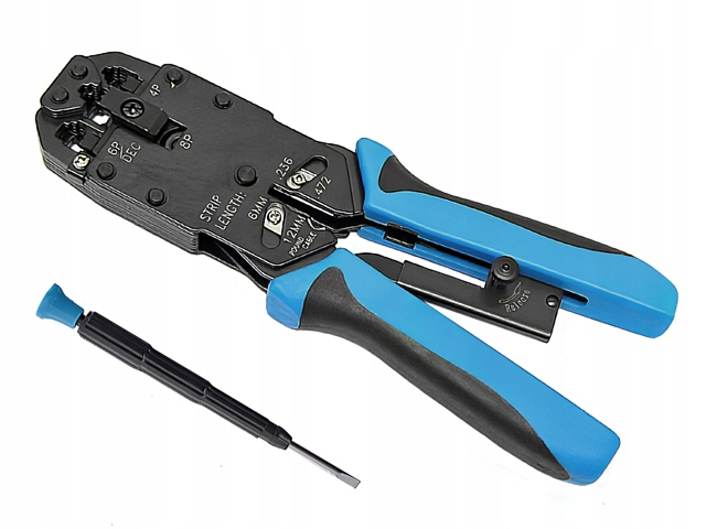 Обжимной инструмент 8/6 / 4P RJ45 HANLONG HT-2008AR