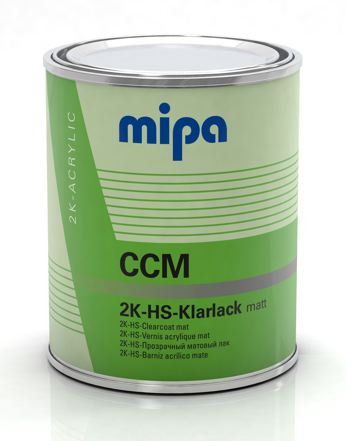 Прозрачный матовый лак Mipa 2K-HS CCM 1L