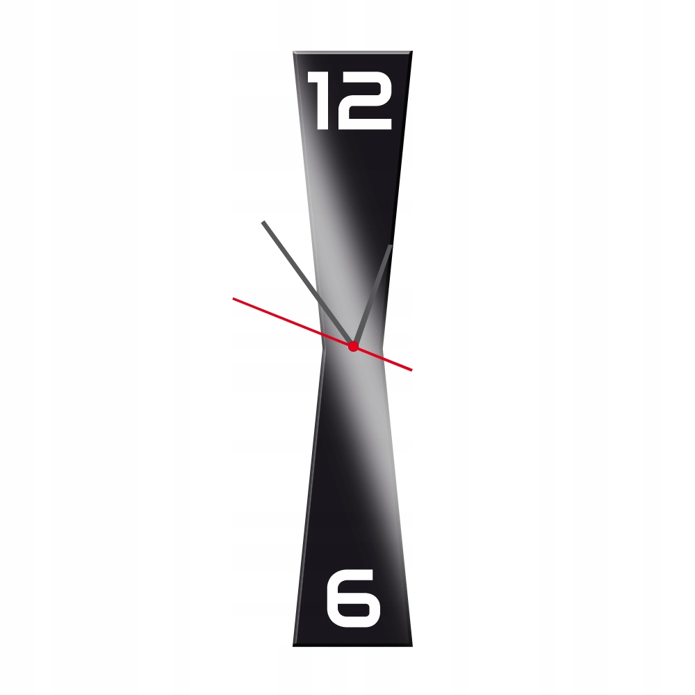 

Zegar na ścianę 70cm z czarnej pleksy Z-42