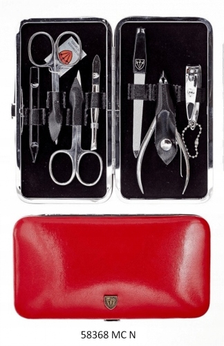 Solingen Zestaw Do Manicure 7- częściowy czarny