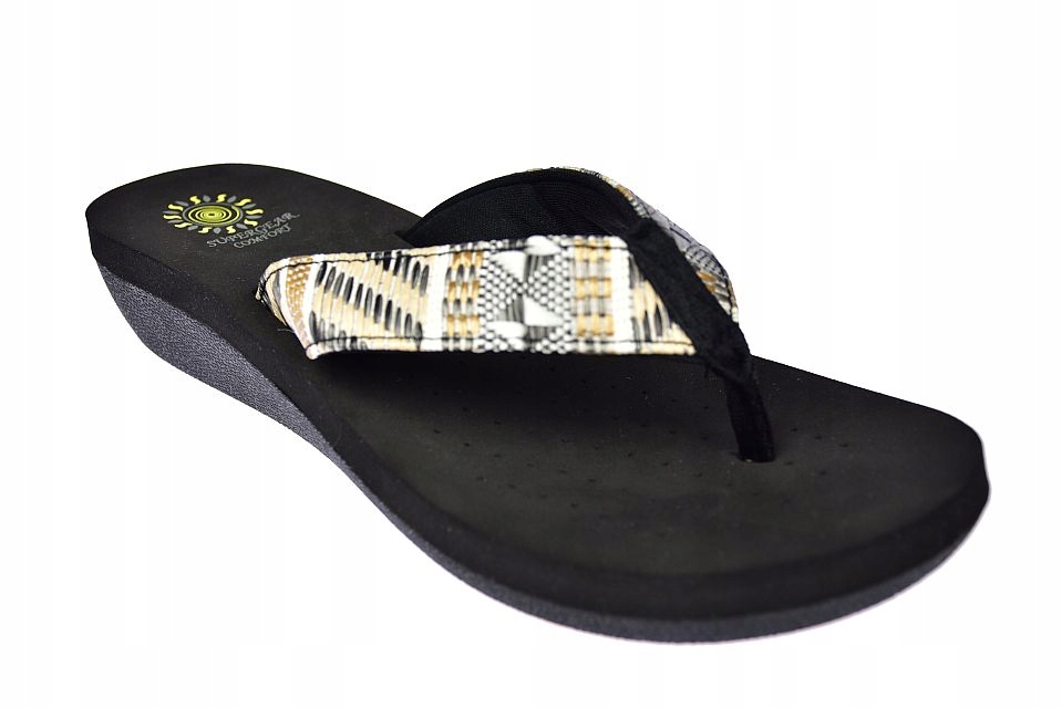 Dámské žabky na klínku, elegantní nazouváky B1561 bk 39