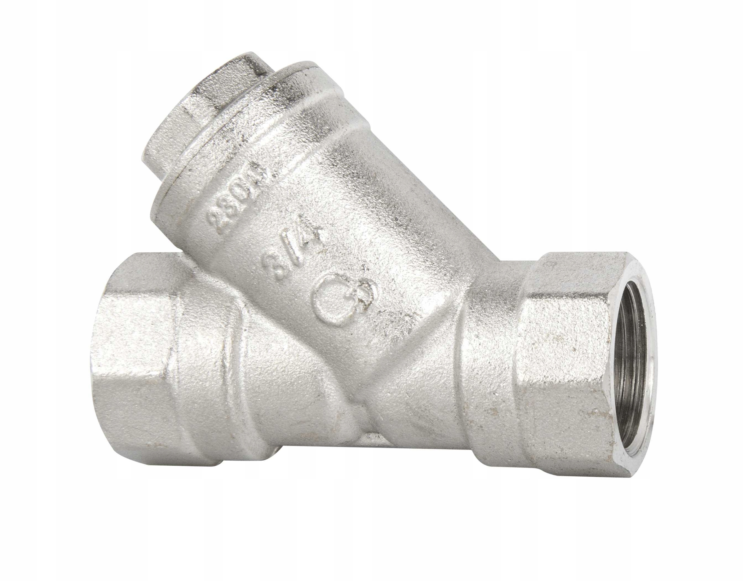 

Gaz Filtr mosiężny skośny siatkowy do gazu 1/2 611