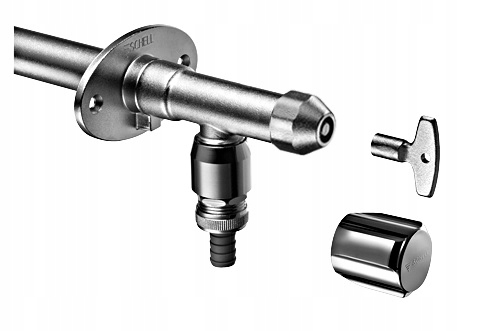 Schell mrazuvzdorný záhradný ventil Polar 039950399