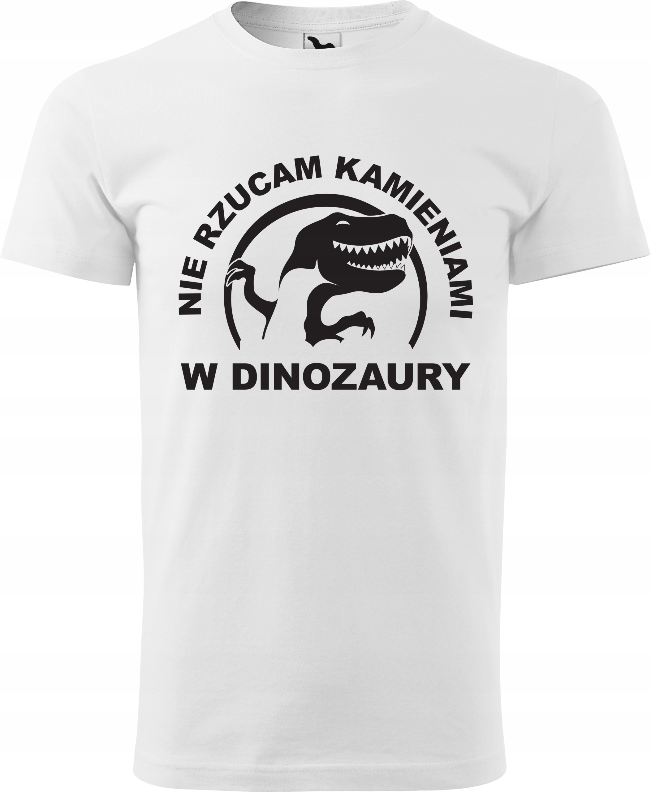 

Koszulka Nie rzucam kamieniami w dinozaury XXL