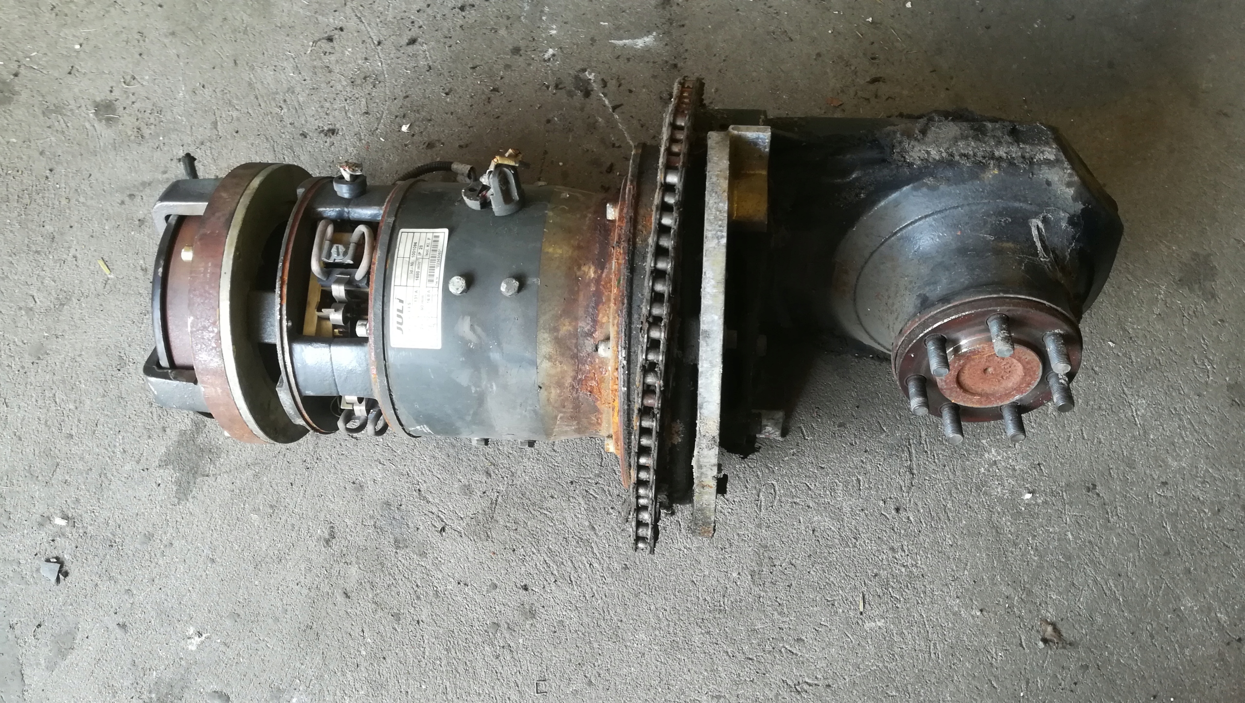 SILNIK JAZDY STILL FM JULI GF 144-14/4.5