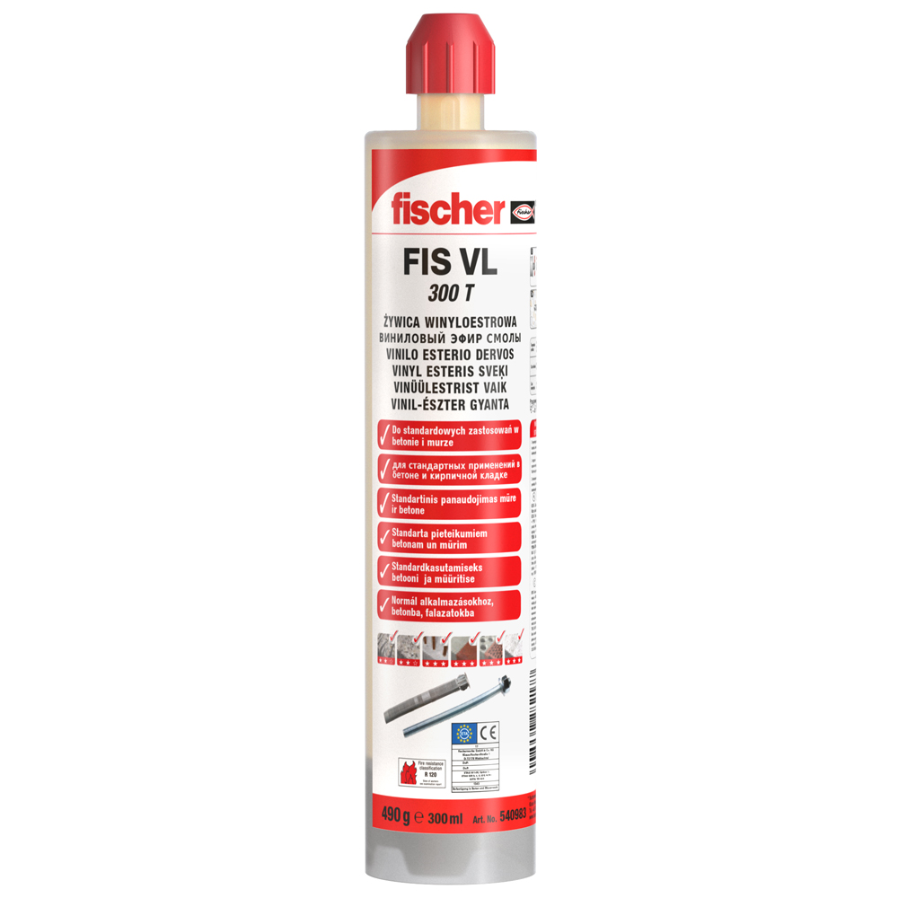 

Kotwa chemiczna żywica zaprawa Fischer Fis VL 300T