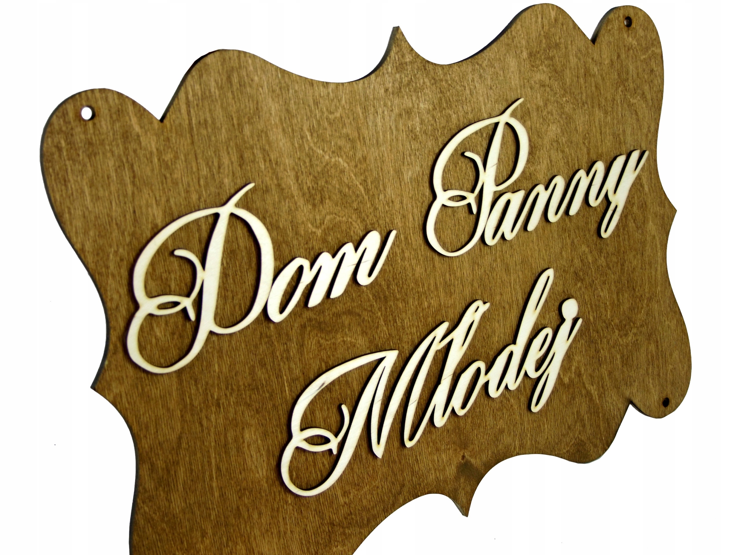 

Dom Panny Młodej Tablica 3D Drogowskaz Ślub 40cm