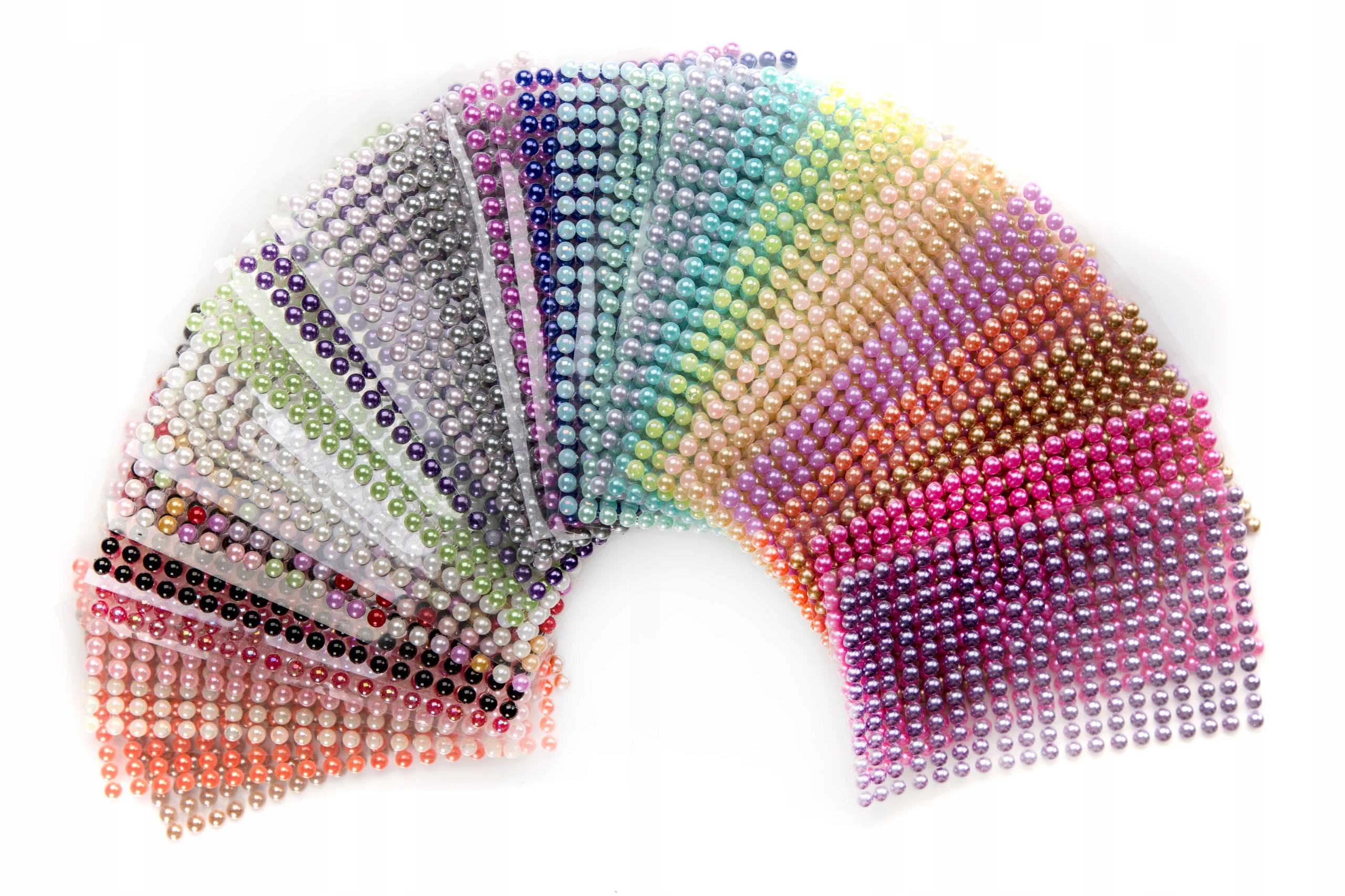 ЖЕМЧУГ БУСИНЫ САМОКЛЕЯЩИЕСЯ 6 мм 117szt DIAMONTE