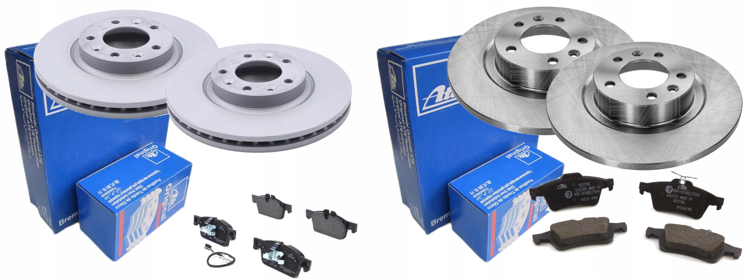 ДИСКИ КОЛОДКИ ATE СПЕРЕДИ И СЗАДИ PEUGEOT 508 282MM