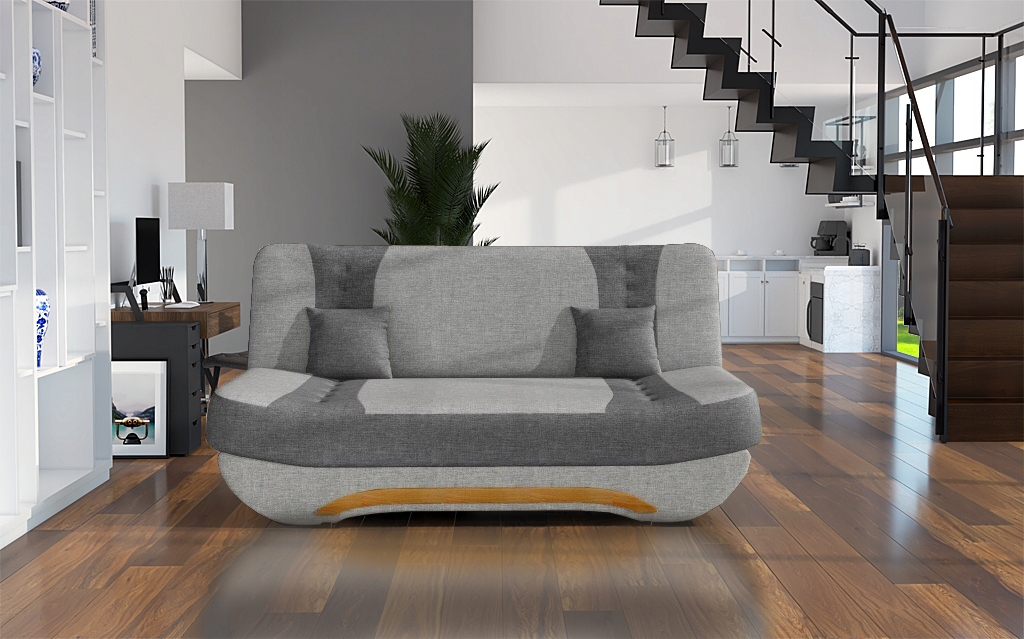 KANAPA SOFA WERSALKA ROZKŁADANA + POJEMNIK Szerokość mebla 194 cm
