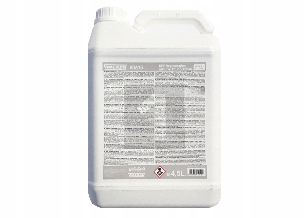 

Płyn Eolys Fap Dpf Walker 80615 Dodatek 4,5L