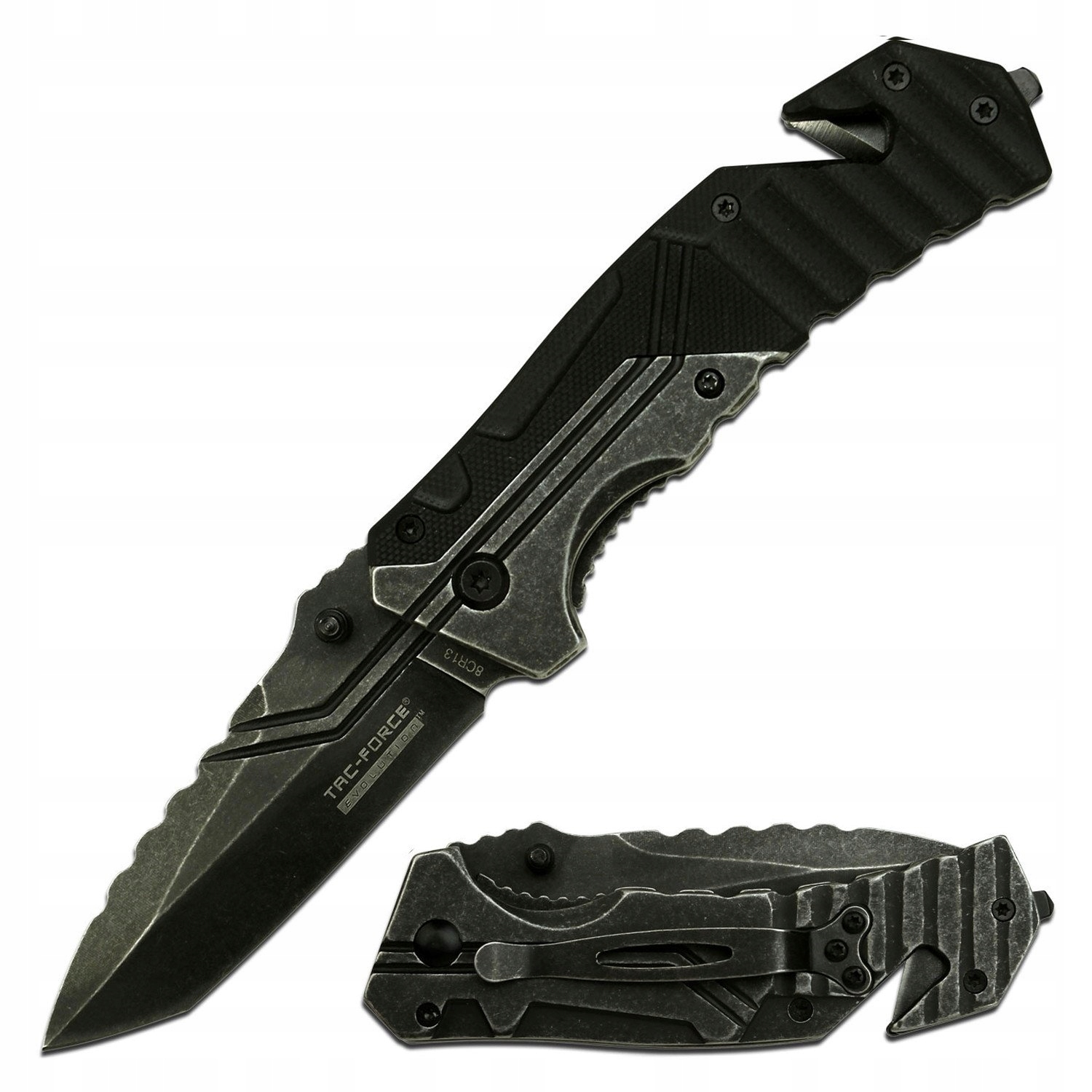 Tac Force TFE-A025-BK záchranářský nůž kapesní nůž