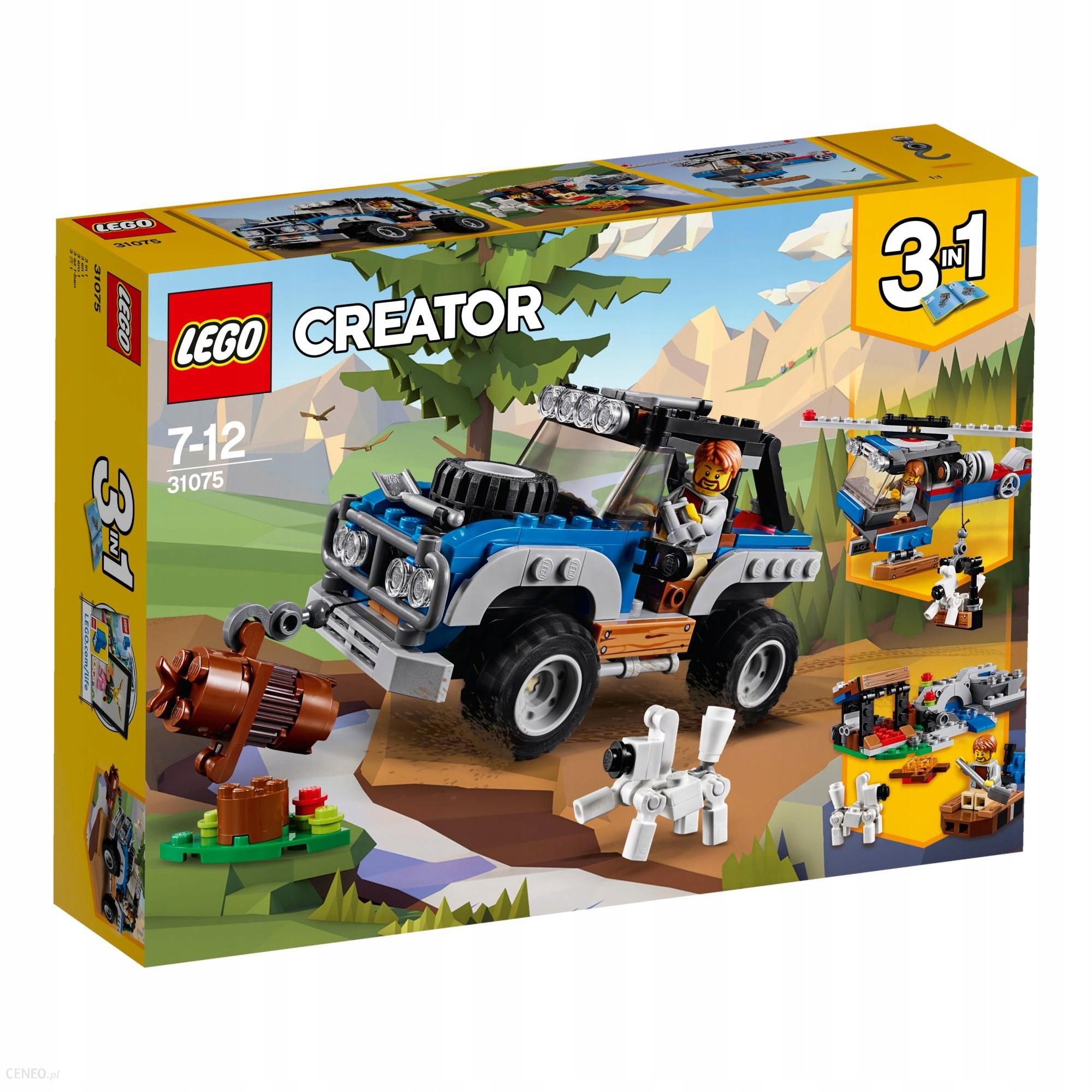 Lego 31075 Creator 3v1 Zábava venku Nové stavebnice pro hraní jako dárek