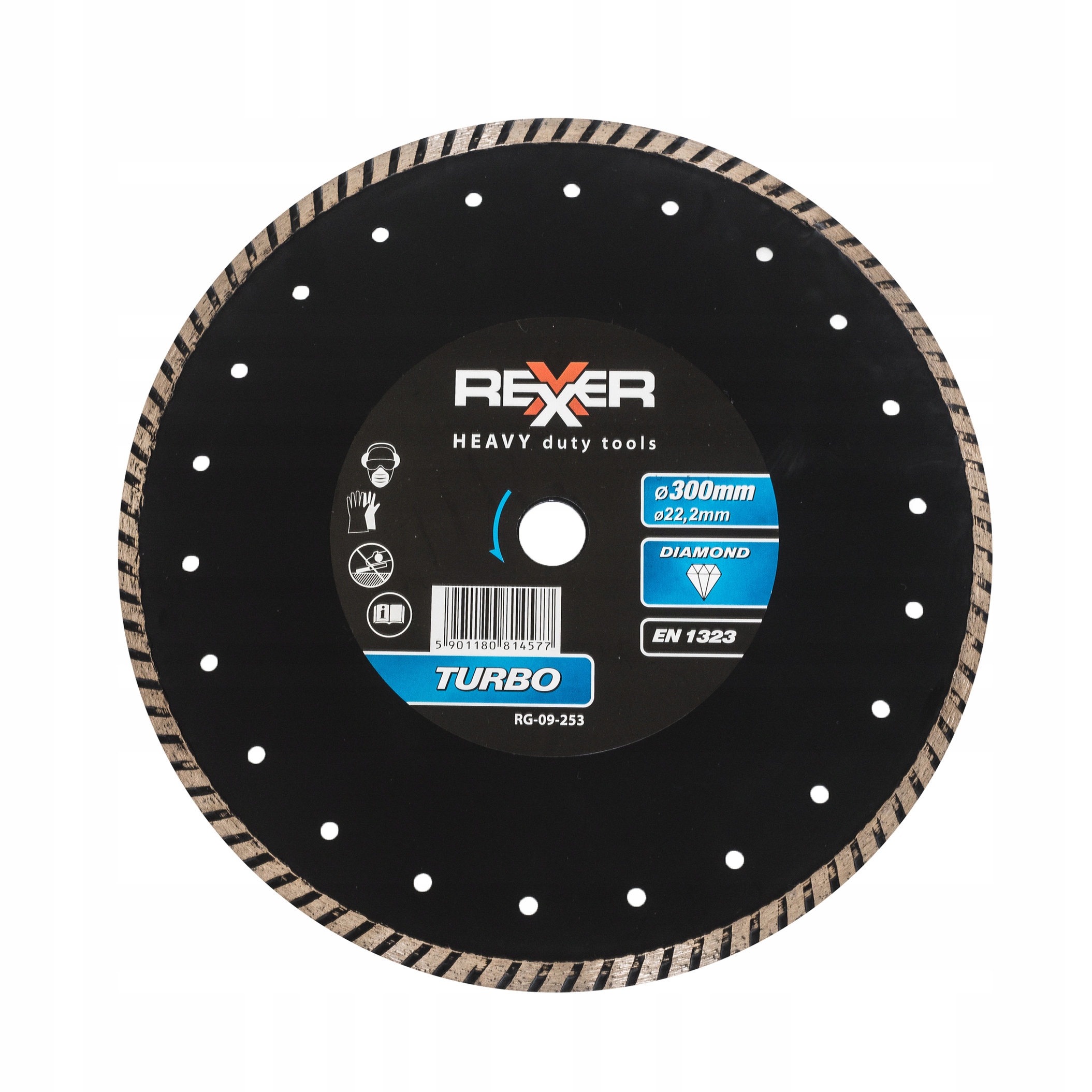 Tarcza Diamentowa 300 MM 22.2 MM Turbo