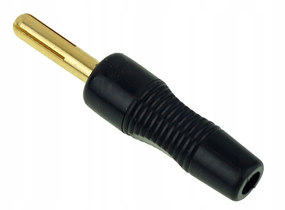 

Wtyk banan 4mm czarny Z-311