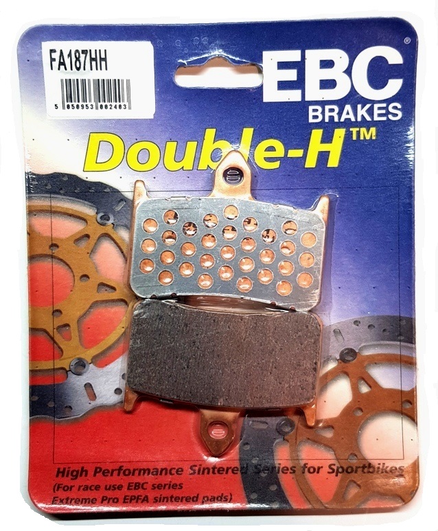 FA187HH - КОЛОДКИ ПЕРЕДНИЕ HONDA CB 250 F HORNET № RFV VFR 750