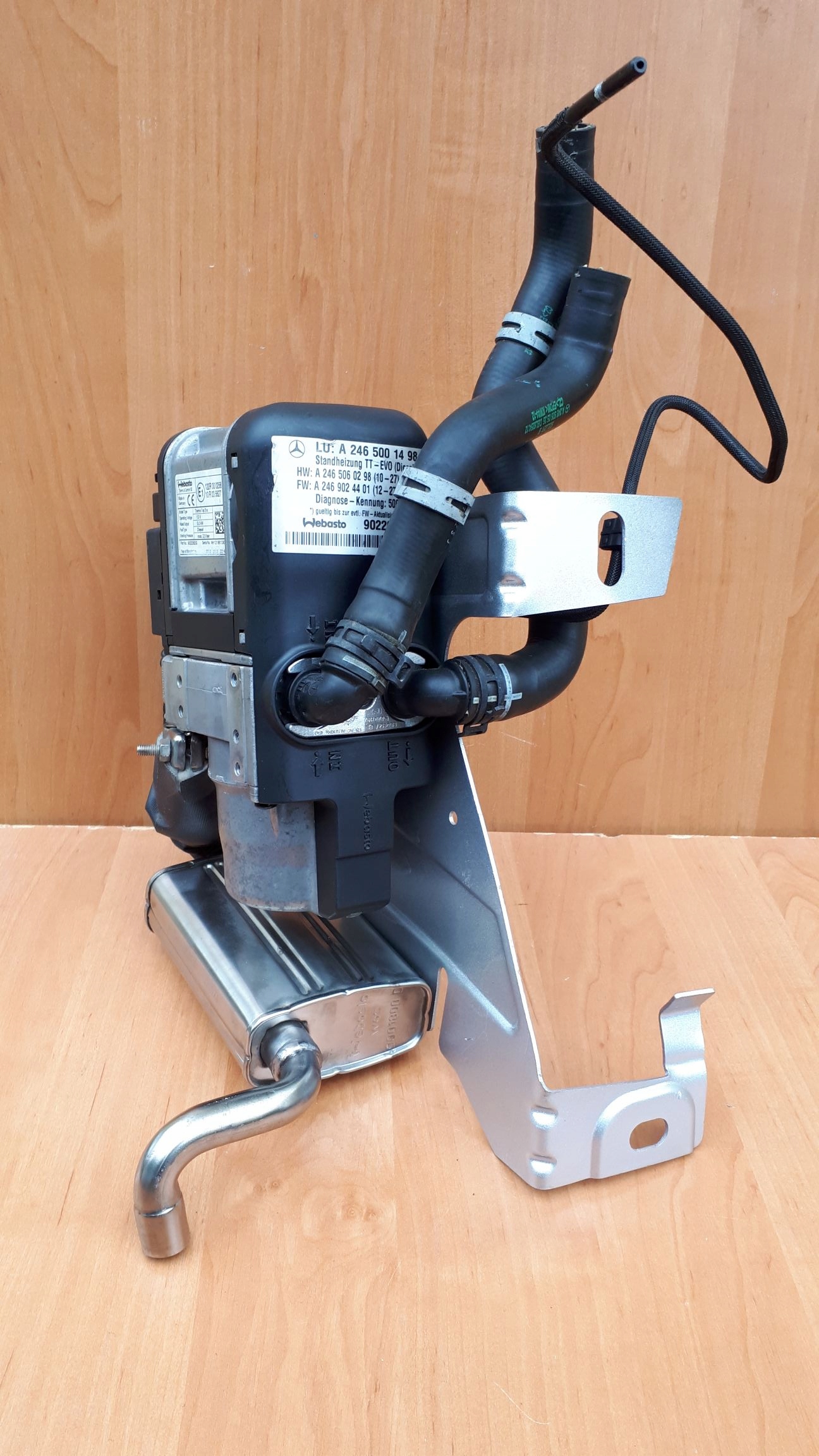 Webasto Mercedes A2465001498 W246 W176 Evo Diesel