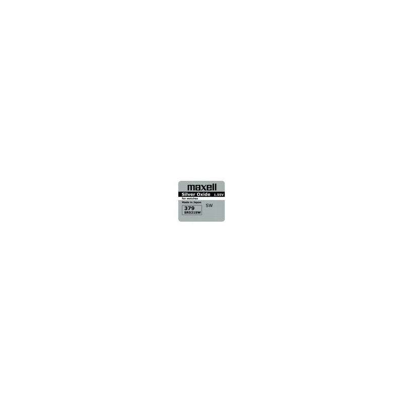 

1 x Bateria Srebrowa Maxell Sr 521 Sw 379 AG0 SR63
