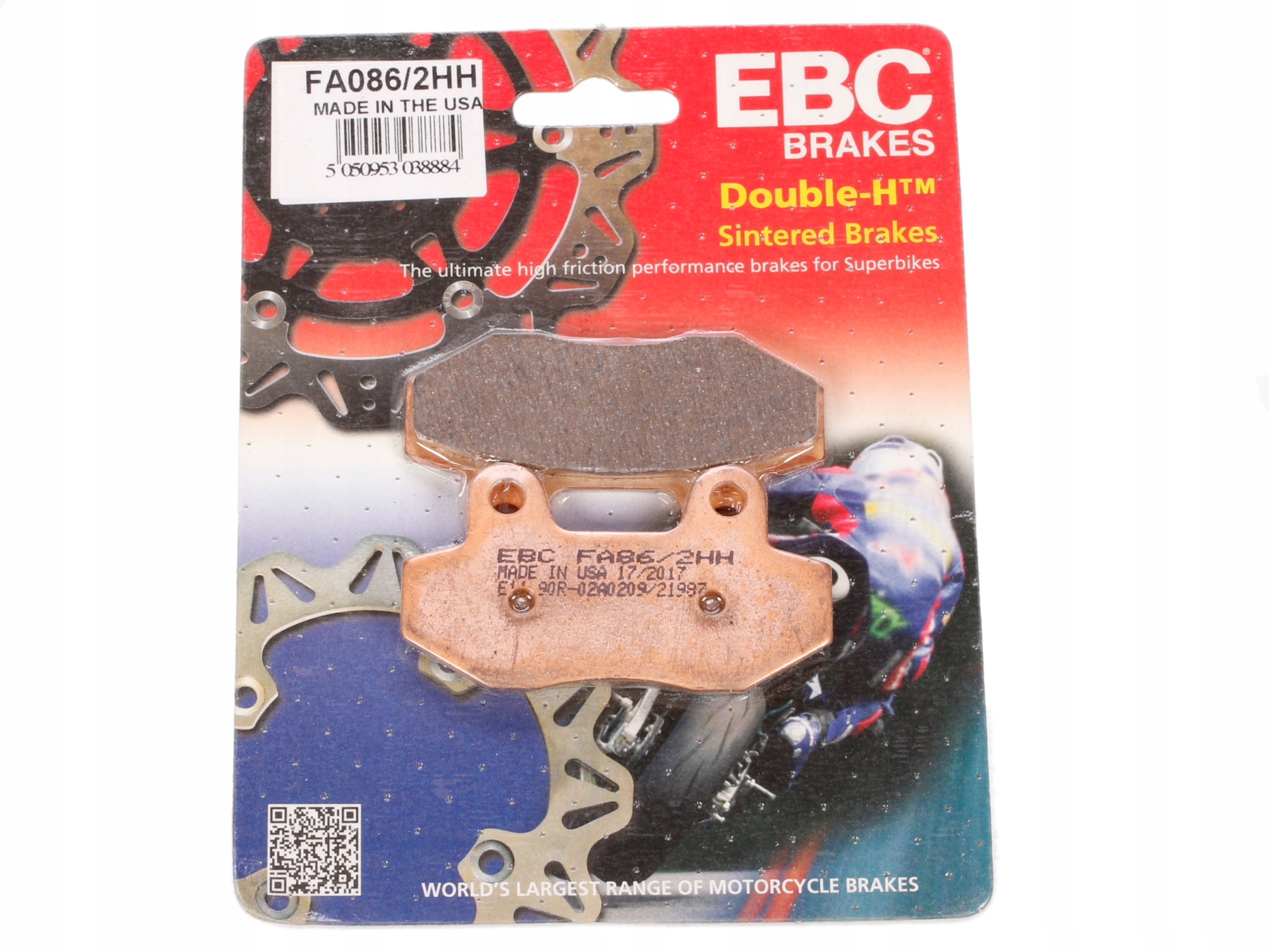 Klocki EBC FA086 2HH Hyosung Rieju Honda Kymco