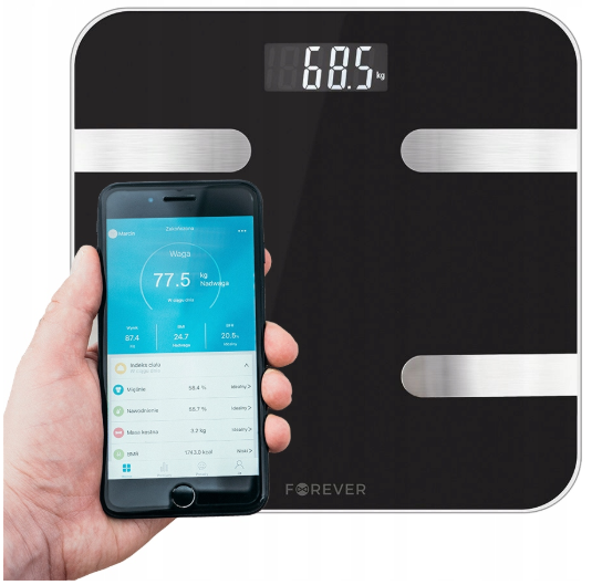 

Waga analityczna Bluetooth Forever AS-100 18w1 Fit