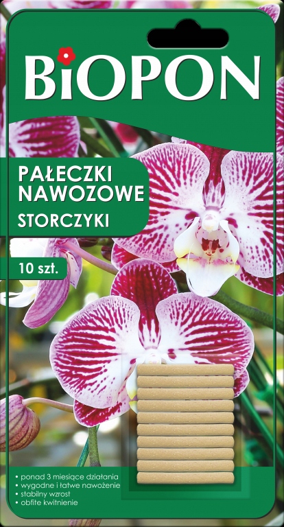 

Biopon Pałeczki nawozowe do Storczyków 10 sztuk