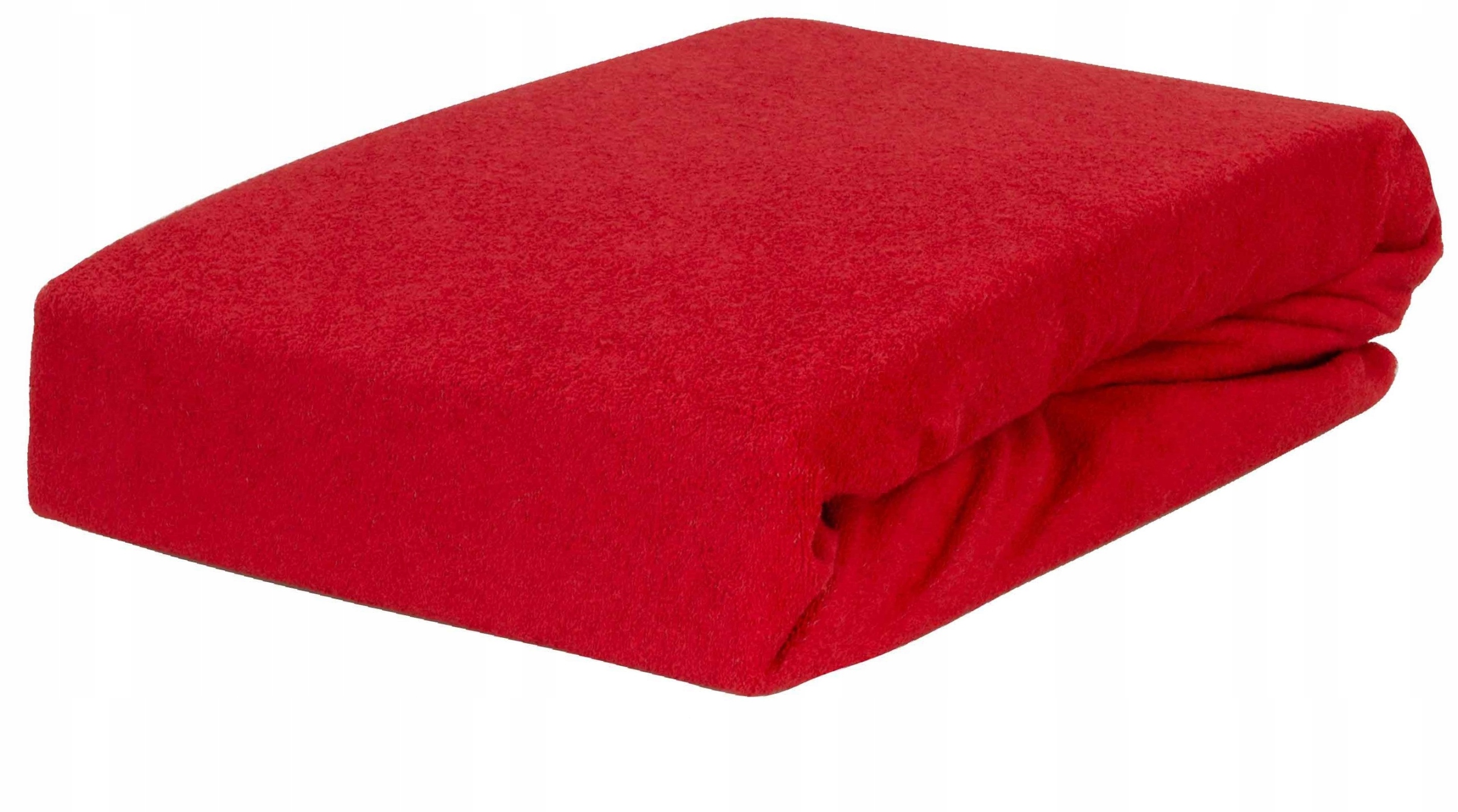

Prześcieradło Frotte Z Gumką 160x200 Czerwone