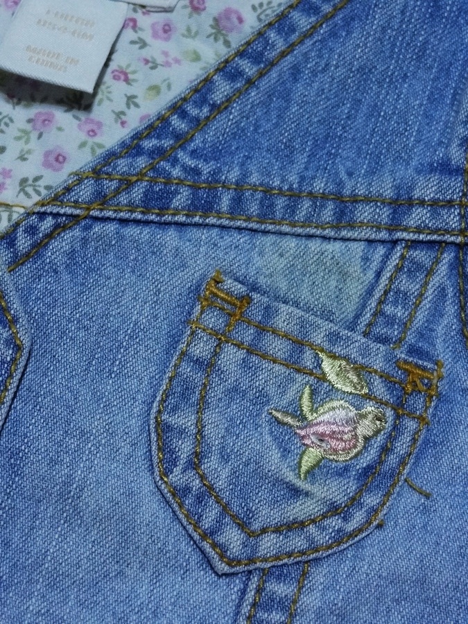 H&M kamizelka DENIM JEANSOWA bezrękawnik 68-74-80 Rozmiar (new) 68 (63 - 68 cm)