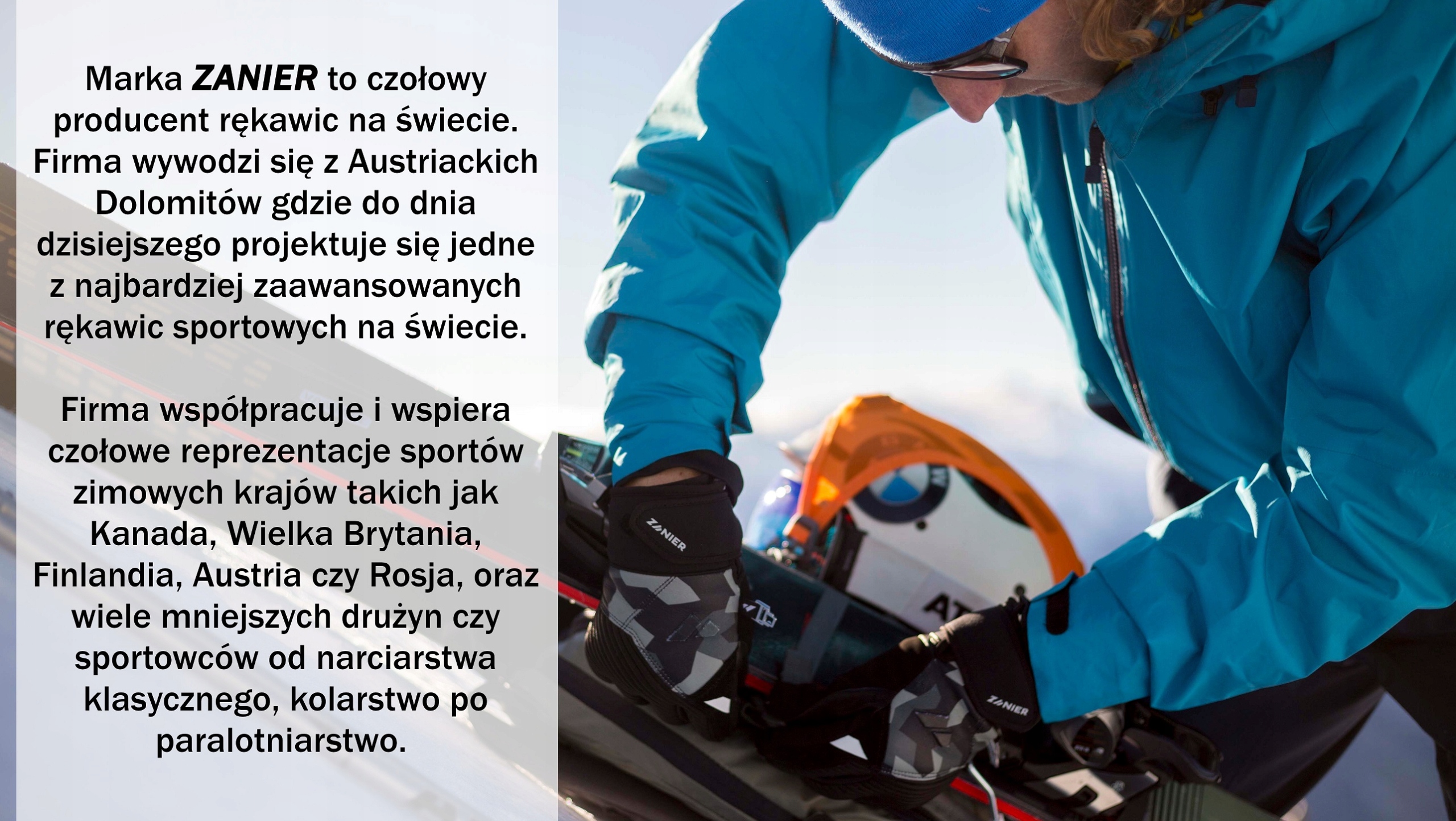 Rękawice ZANIER FROST Windstopper Softshell Rodzaj pięciopalczaste