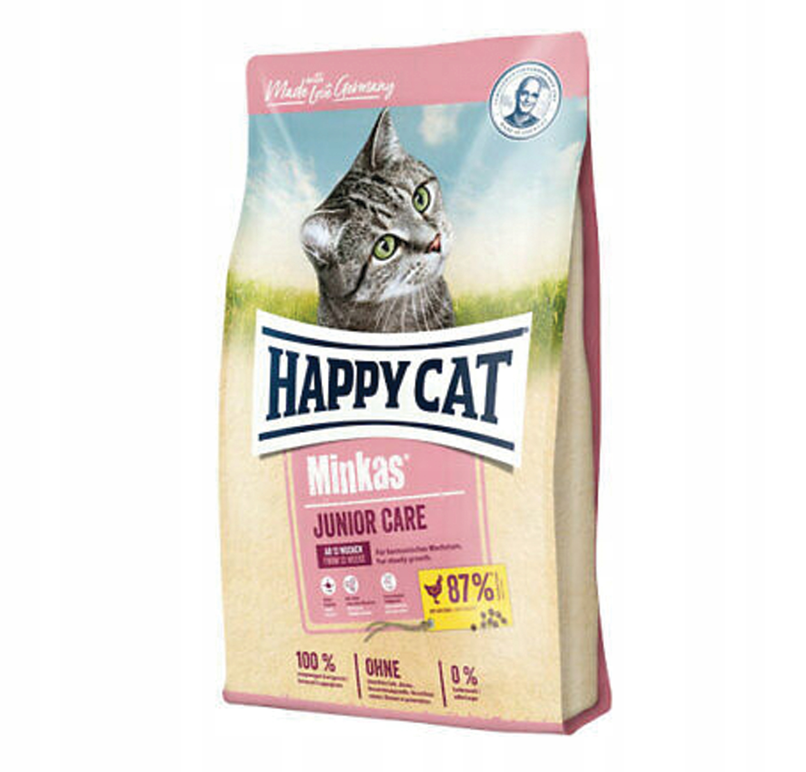 Happy Cat Minkas Junior Care Drób Karma dla Kota 10kg