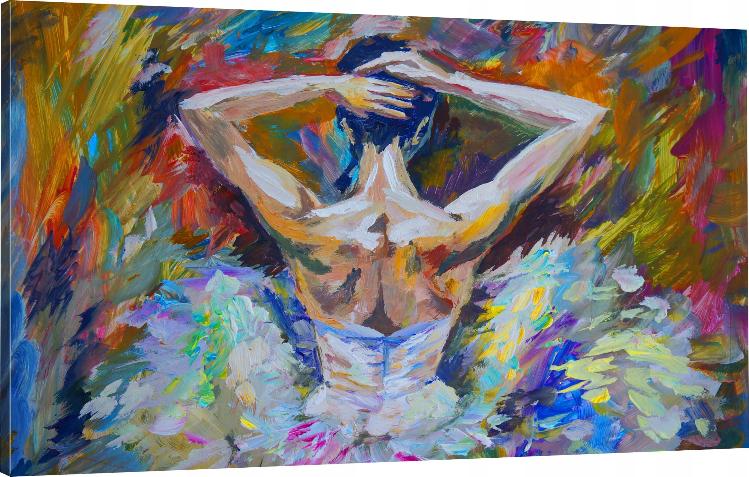 

Obraz Na Płótnie Kobieta Akt Malowany 110x70 Wzory