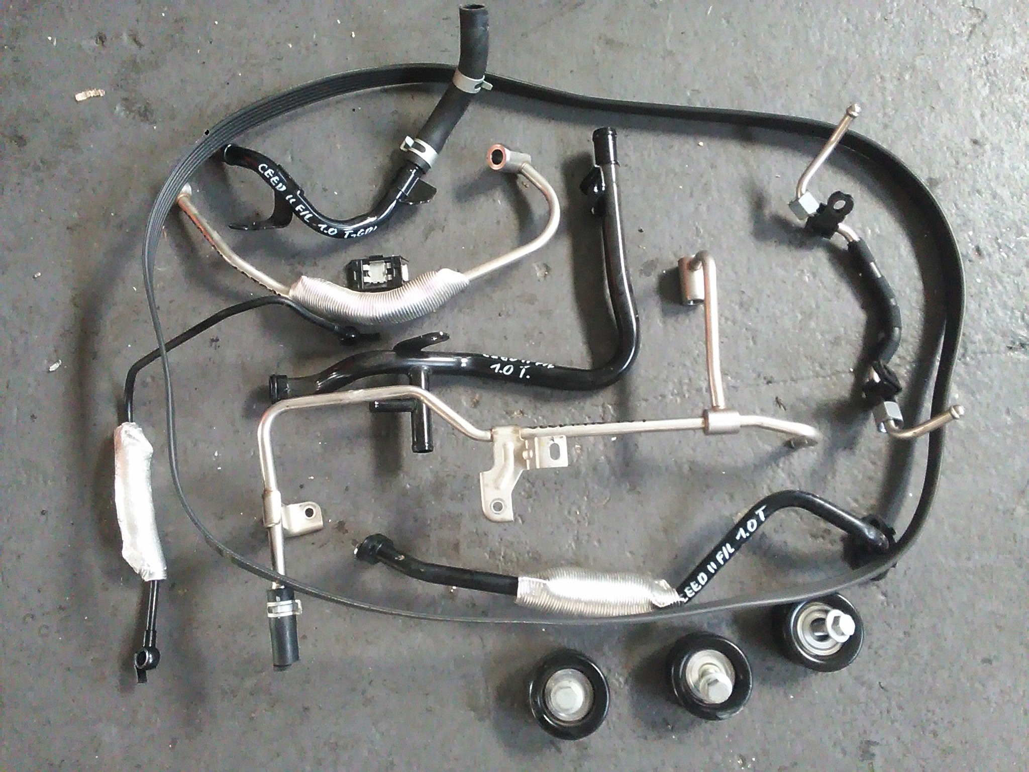 KIA CEED II LIFT 2015-1.0 T-GDI КАБЕЛЬ ТРУБКА ШЛАНГ