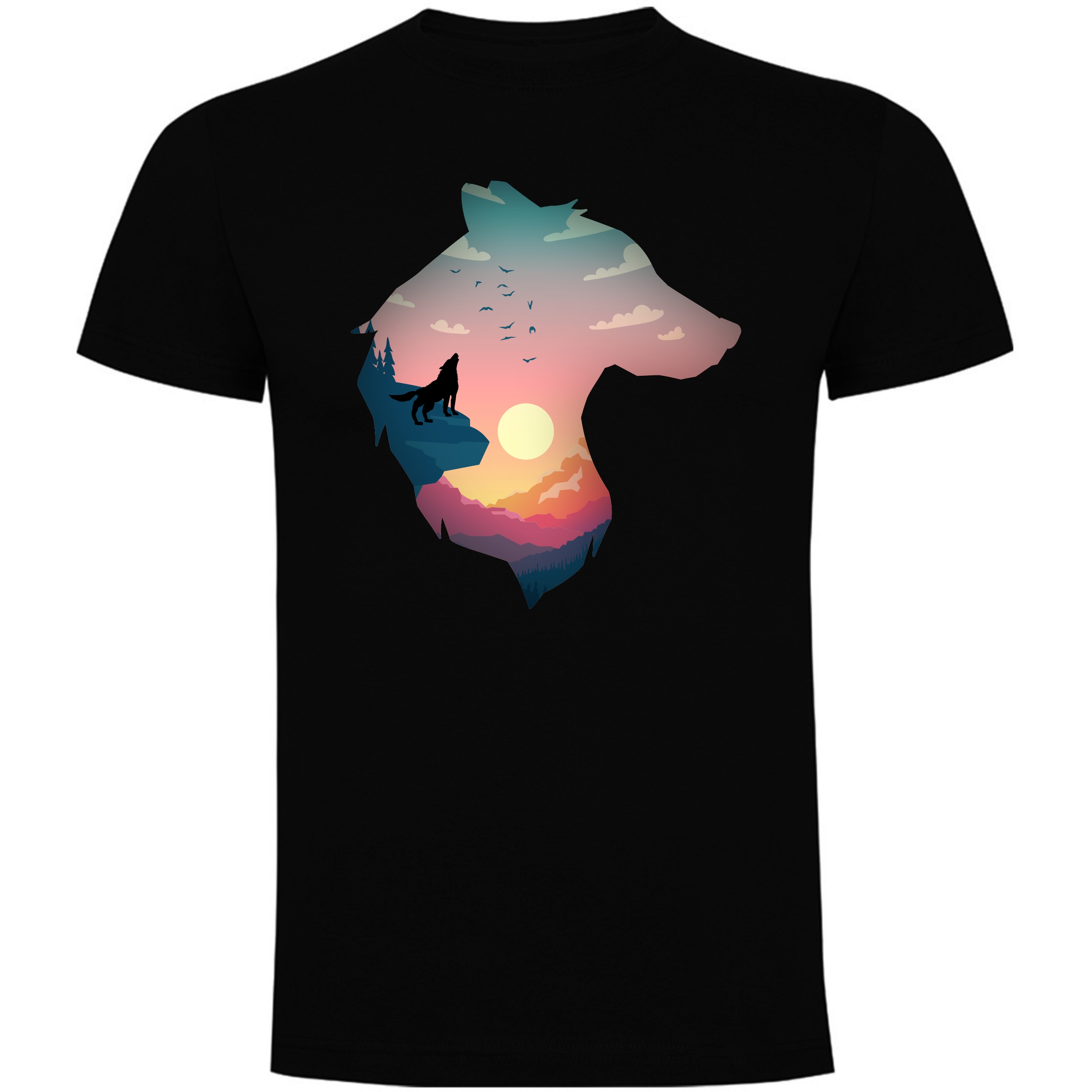 

Koszulka Wilk Wolf Sunrise M