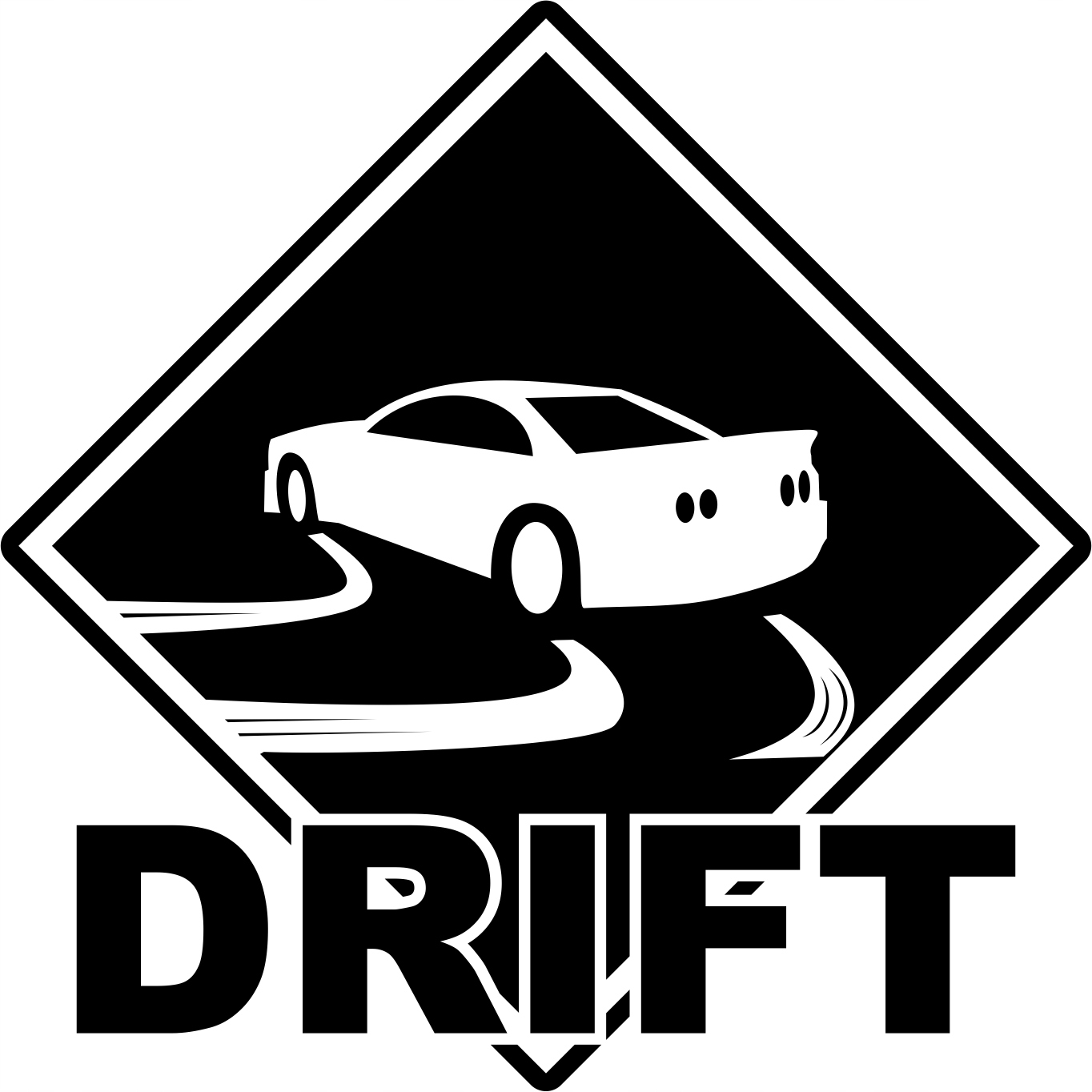 

Drift naklejka 10 x 10 cm