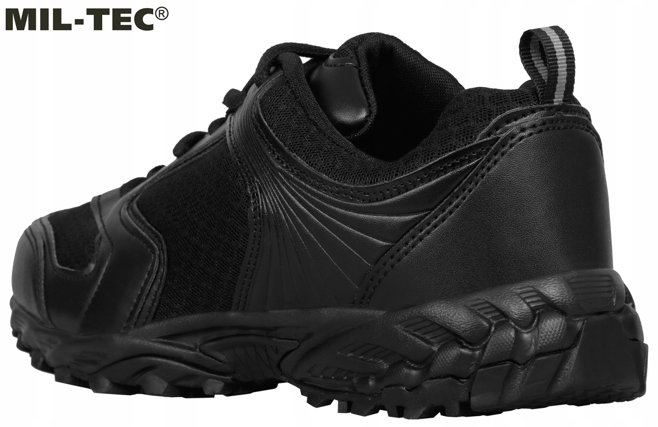 BUTY WOJSKOWE SPORTOWE Bundeswehr LEKKIE Czarne 40 Długość wkładki 25.5 cm