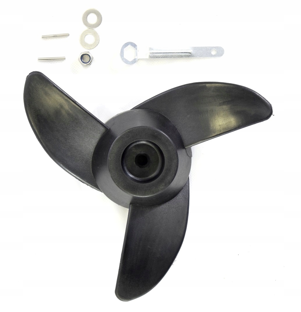 Śruba napędowa silnik zaburtowy elektryczny 230mm 3 łopatowa