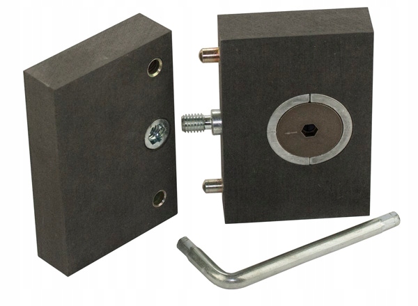 Złącze mimośrodowe fi35 Fuerte L-84 białe komplet Marka Siso