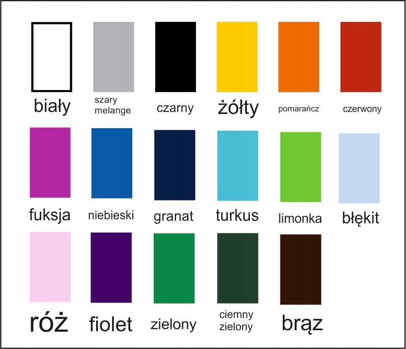 Koszulka Damska Reklamowa z Twoim LOGO KOLORY Marka JHK