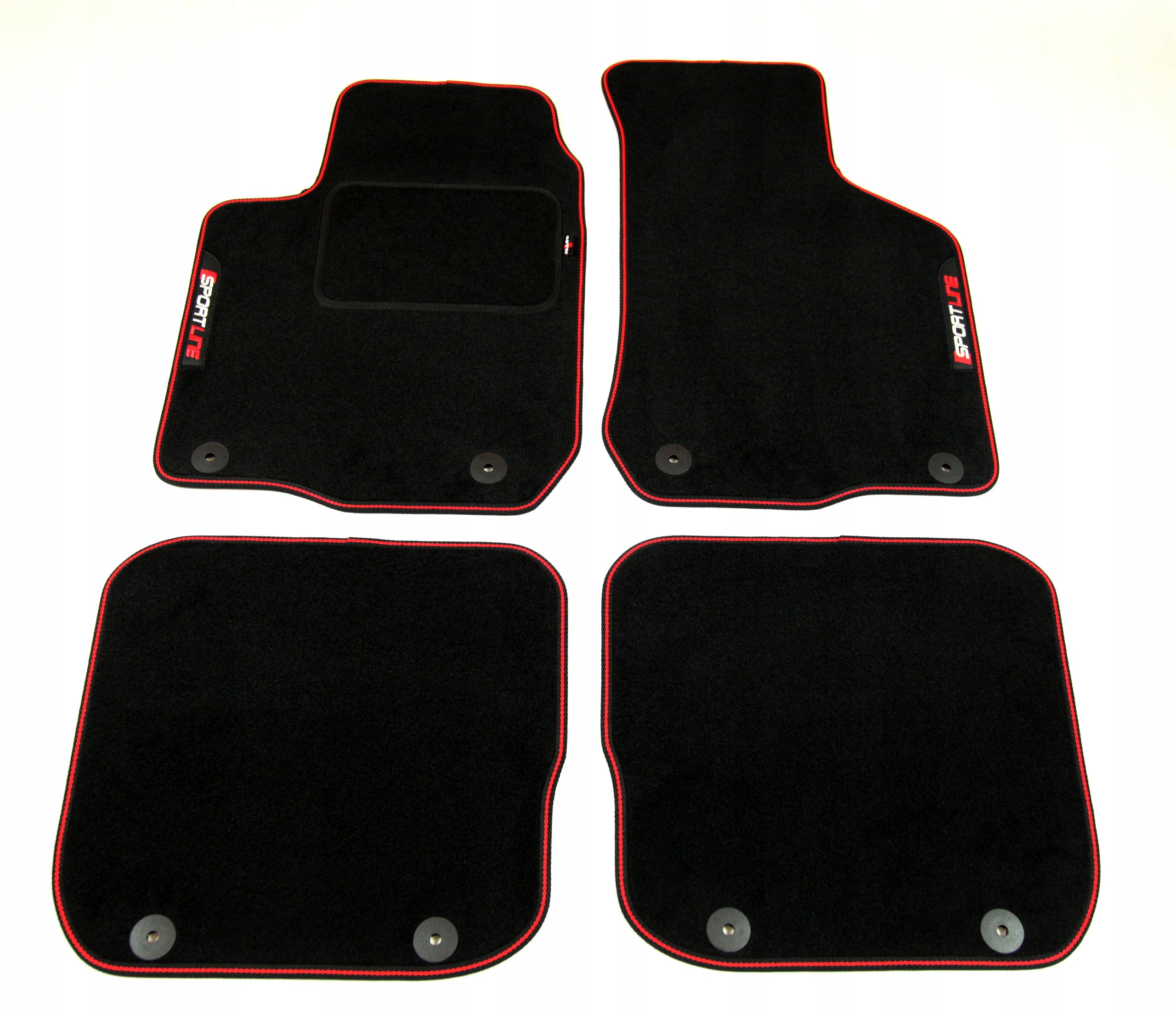 AUDI A3 8L (1996-2003) велюровые коврики + стопоры