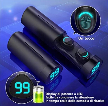 Słuchawki DigiHero T1S PowerBank Bluetooth 5.0 Marka inna