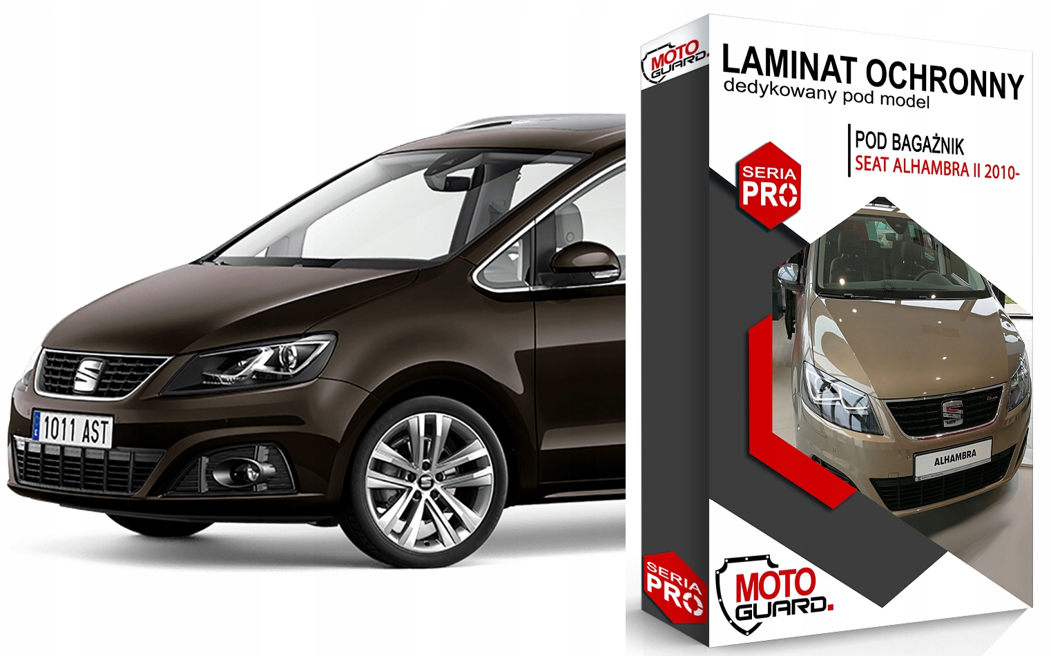 

Folia Ochronna Pro Ppf bagażnik Seat Alhambra II