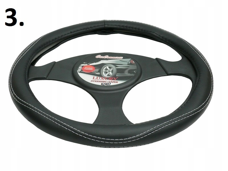 POKROWIEC NA KIEROWNICE NAKŁADKA EKO SKÓRA RÓŻNE EAN (GTIN) 0606707622677