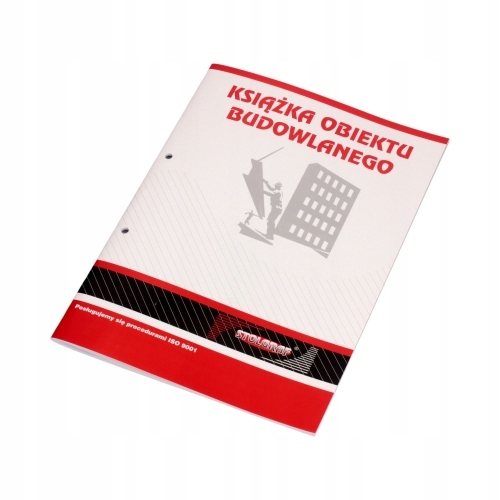 KSIĄŻKA OBIEKTU BUDOWLANEGO A4 STOLGRAF P22