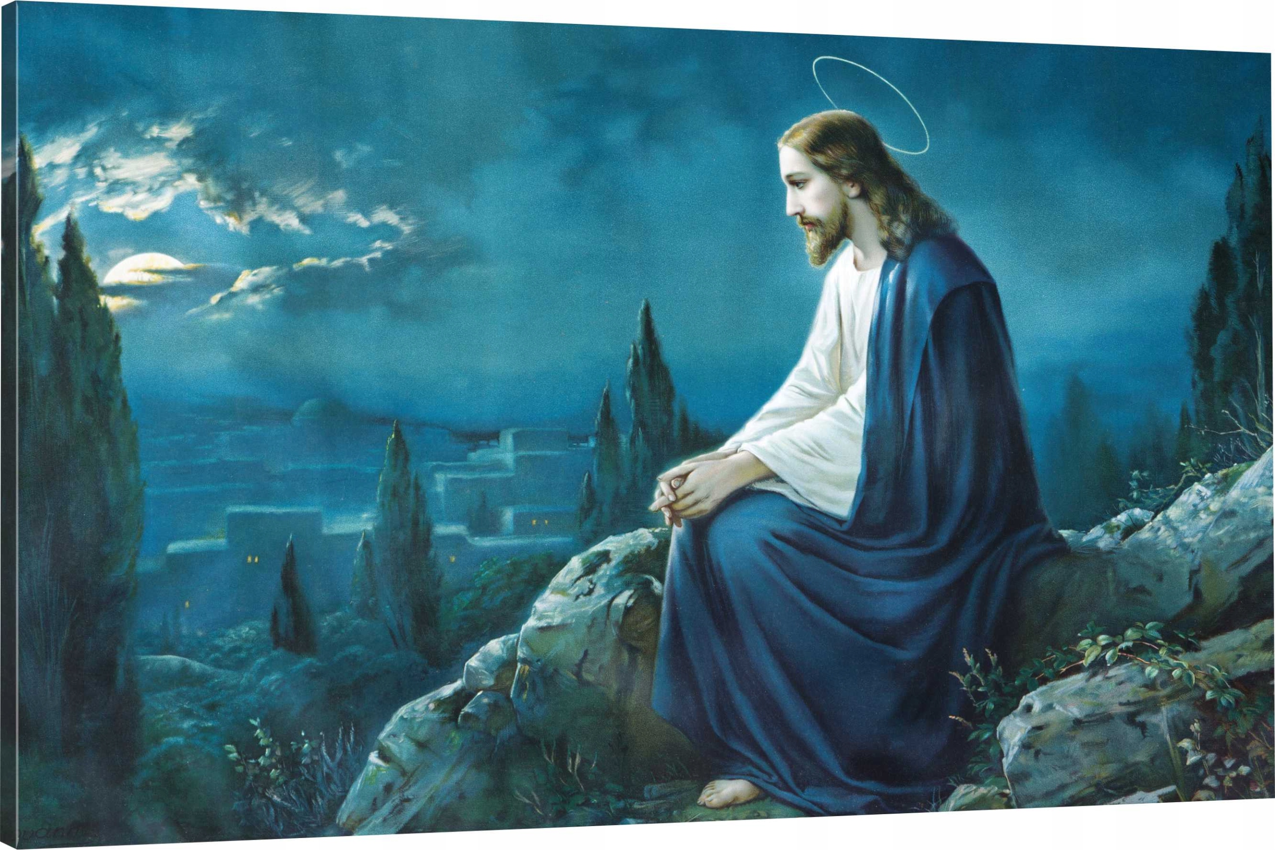 

Obraz Na Płótnie Jezus W Ogrodzie Oliwnym 70x50