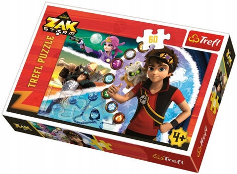 

Puzzle 60 Zak Storm 17317 Trefl