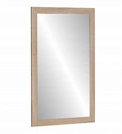 

Lustro w ramie 90x40 Rama Dąb Sonoma + gratis!