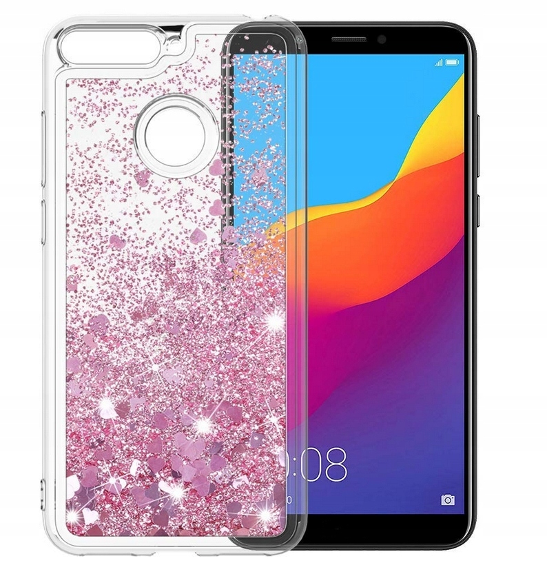 

Etui Brokat do Huawei Y6 2018 Liquid Case+ Szkło