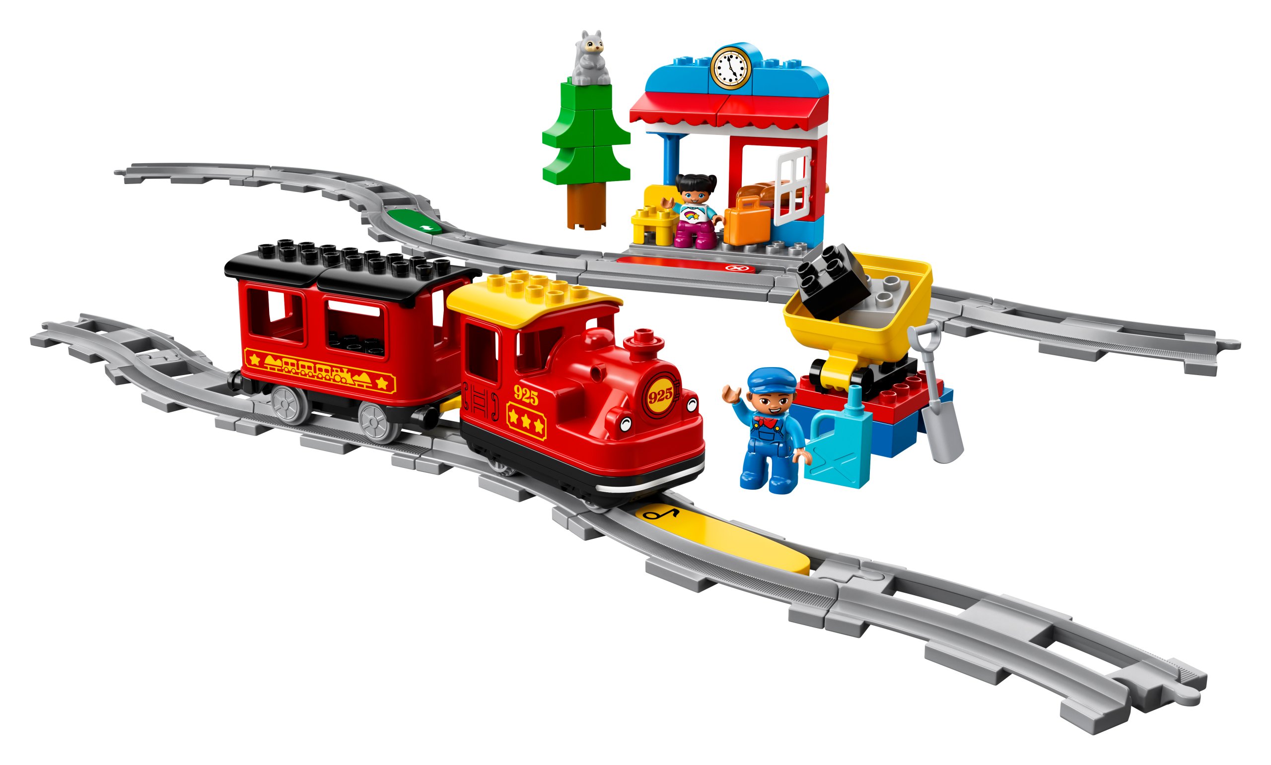 LEGO DUPLO Pociąg parowy 10874 Seria Pociąg